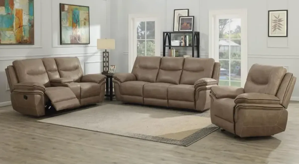 Steve Silver Sofa & Loveseat in Brown