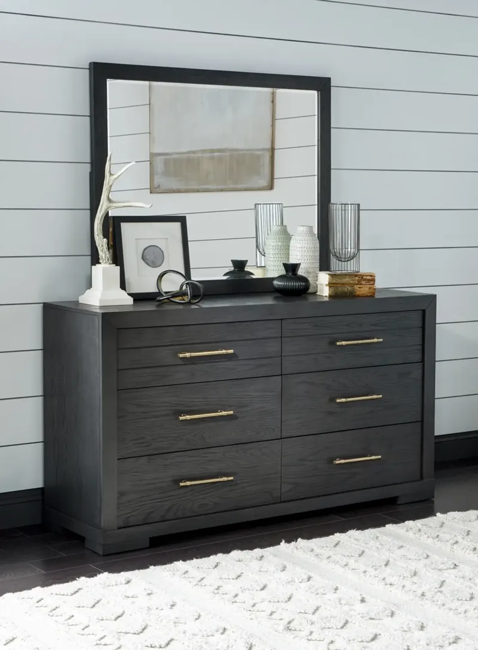 Legacy Classic Dresser Dark Oak Finish Westwood Dark