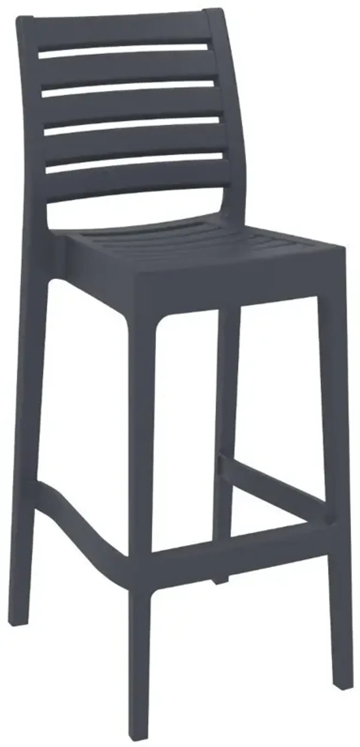 Compamia Ares Resin Bar Stool Dark Gray