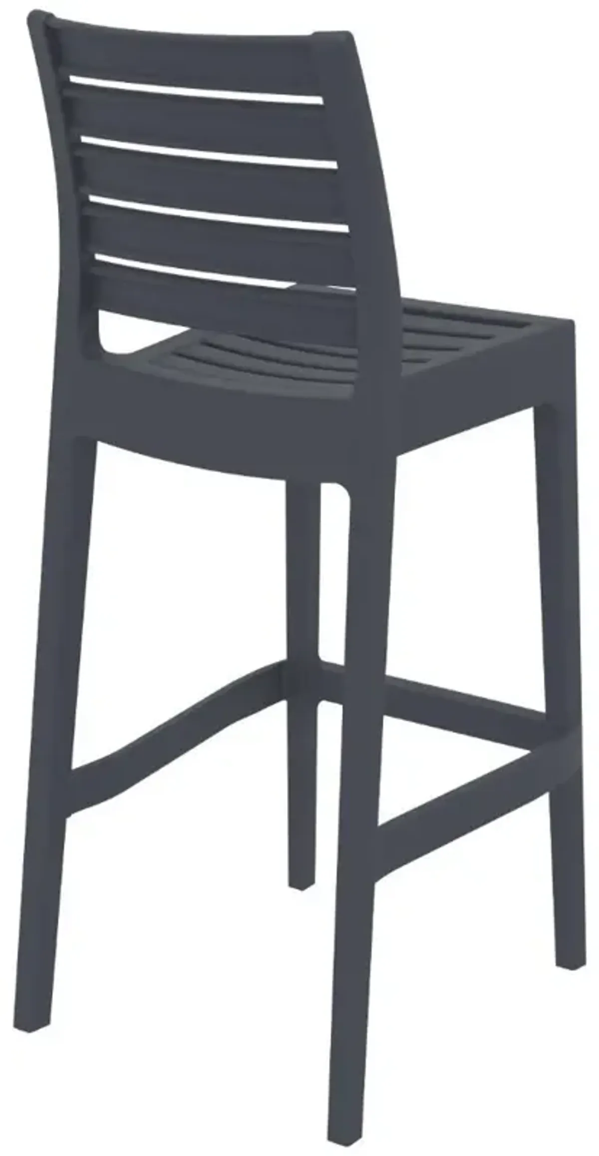 Compamia Ares Resin Bar Stool Dark Gray