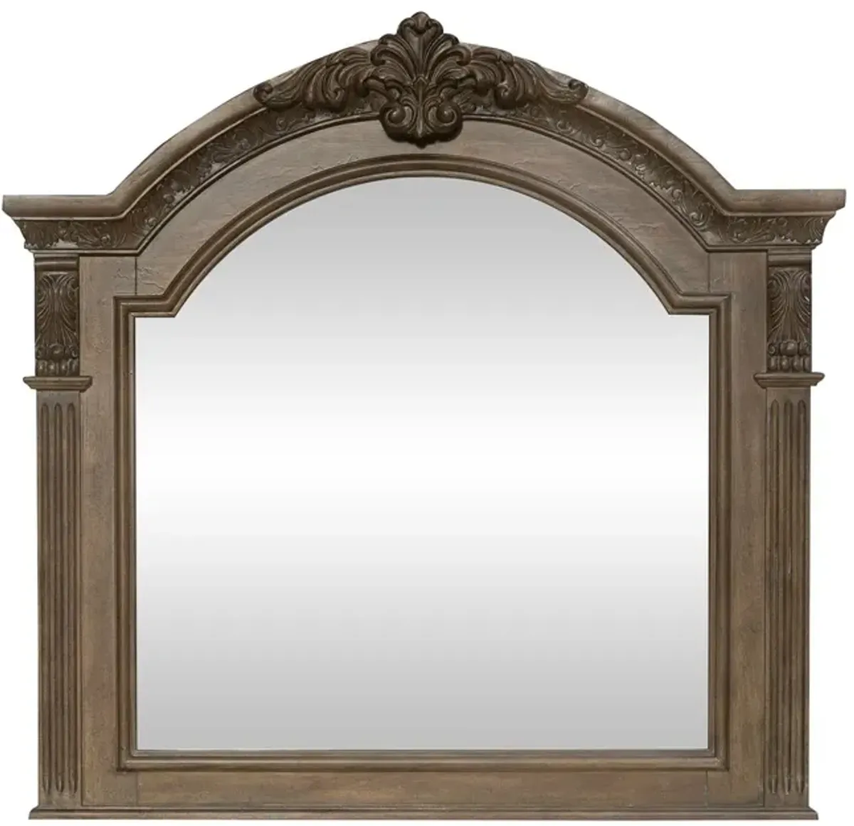 Liberty Furniture Carlisle Court Chestnut Arched Mirror