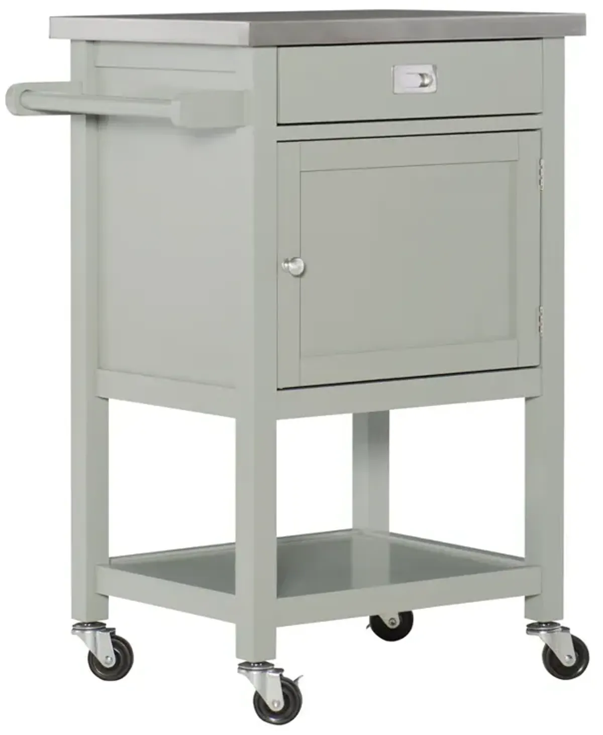 Linon Sydney Gray Apartment Cart