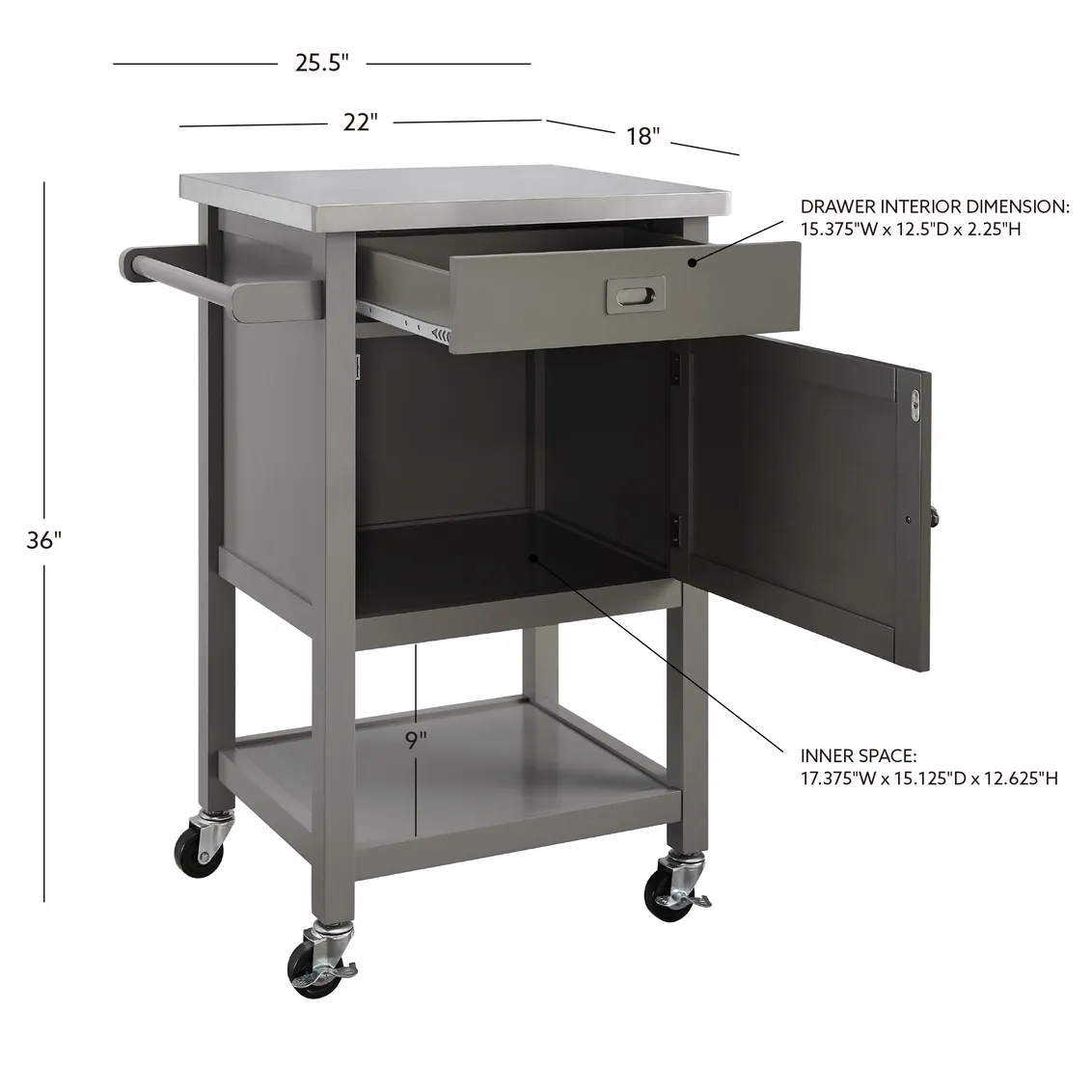 SYDNEY GRAY APARTMENT CART