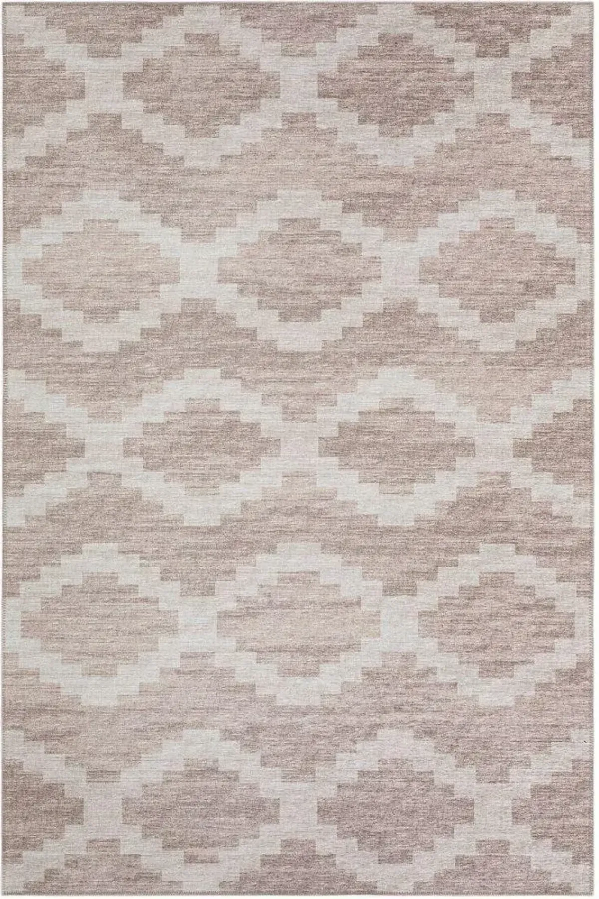 Dalyn Bohemian Taupe Diamond Design 5'X8' Area Rug