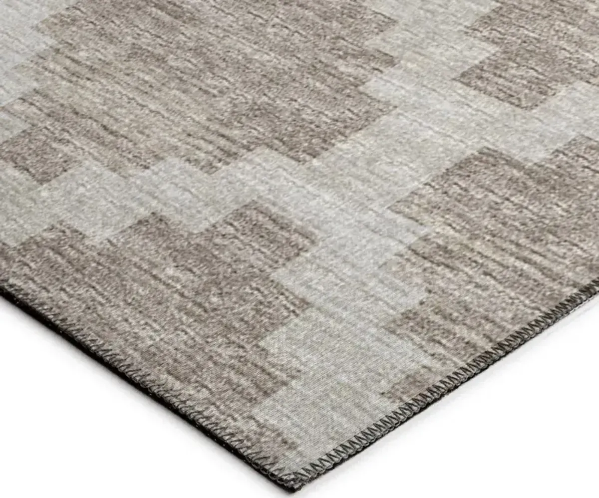 Dalyn Bohemian Taupe Diamond Design 5'X8' Area Rug