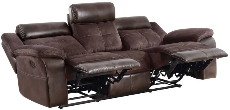 PUEBLO COFFEE MANUAL RECLINING SOFA