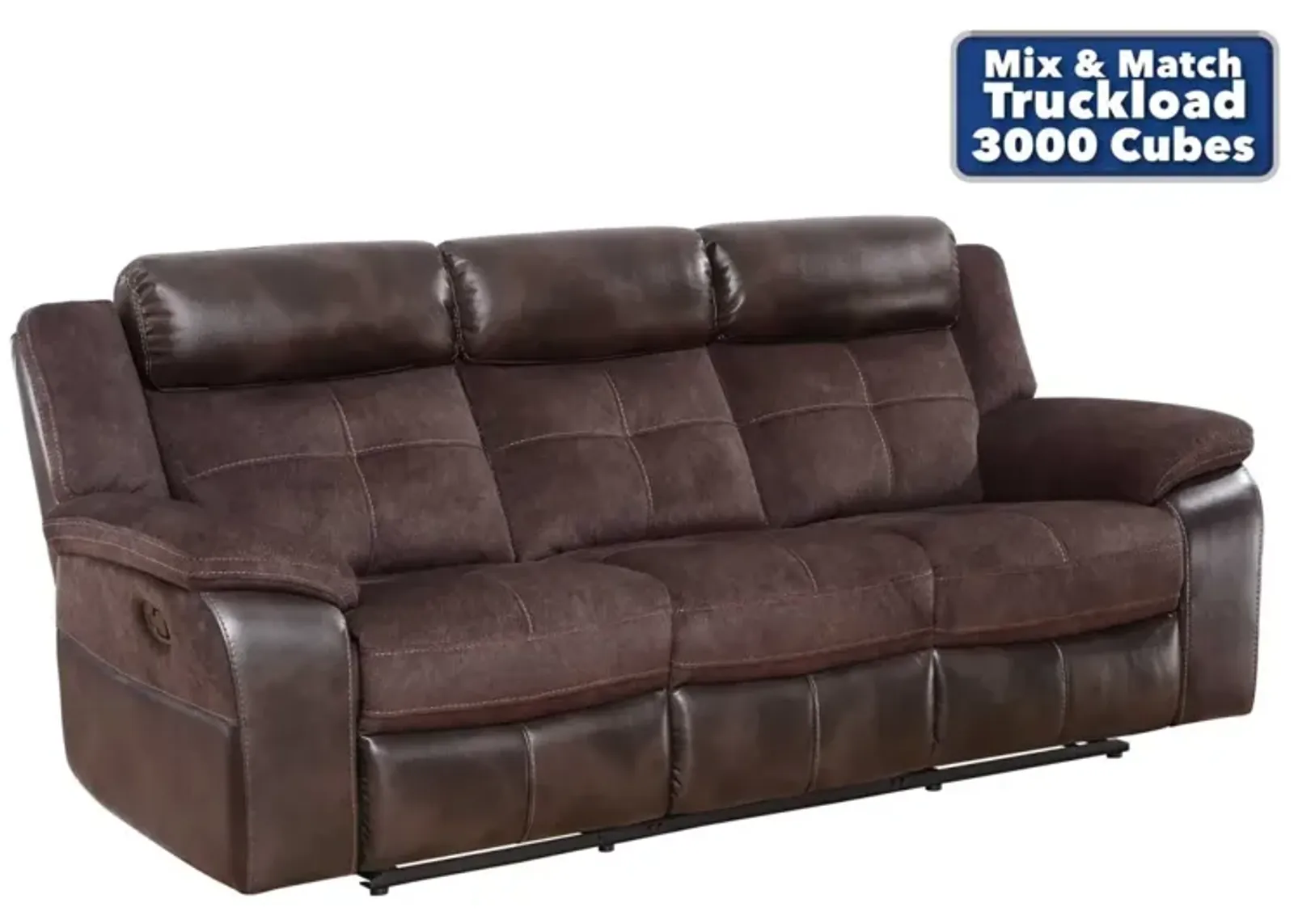 Steve Silver Pueblo Coffee Manual Reclining Sofa