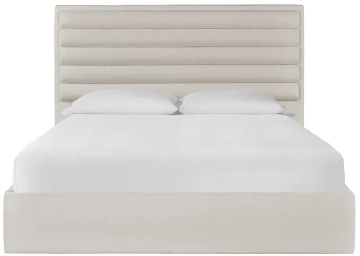 Universal Tranquility Miranda Kerr Home Melborne Ivory King Upholstered Bed