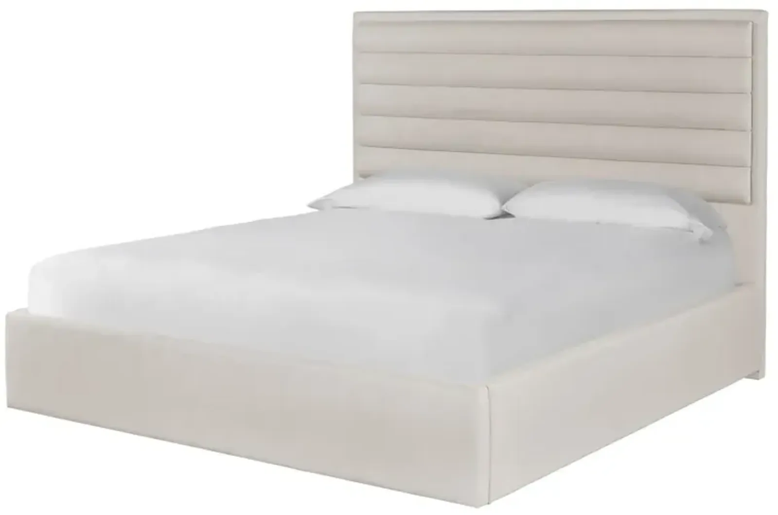 Universal Tranquility Miranda Kerr Home Melborne Ivory King Upholstered Bed