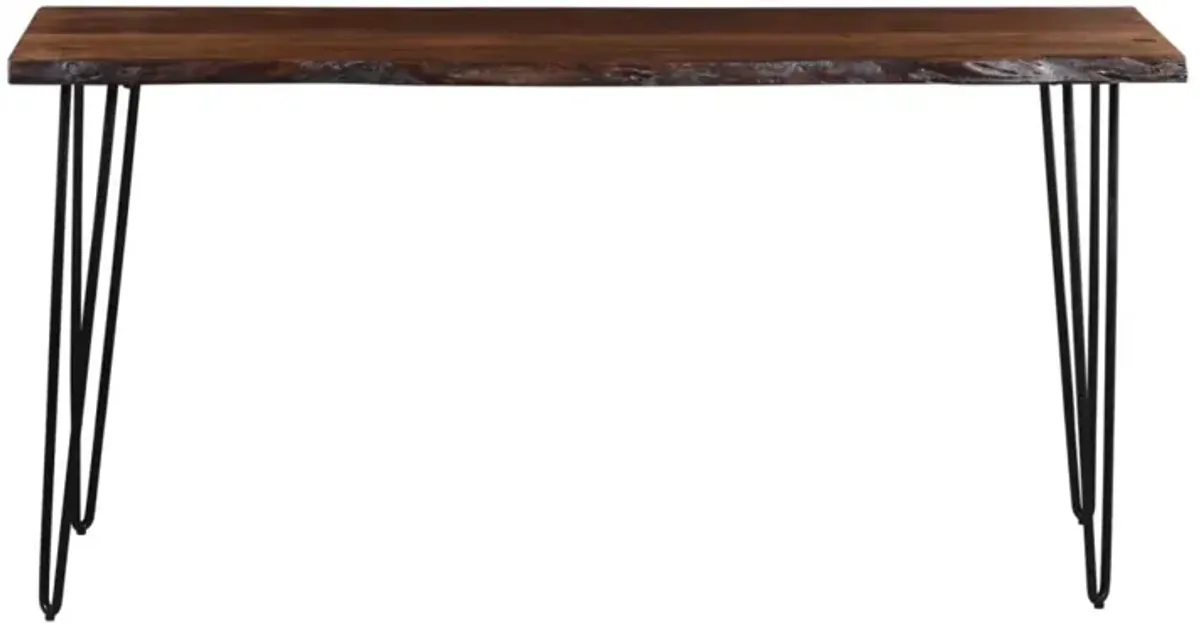 Jofran Nature's Edge Sofa Counter Dining Table Light Chestnut