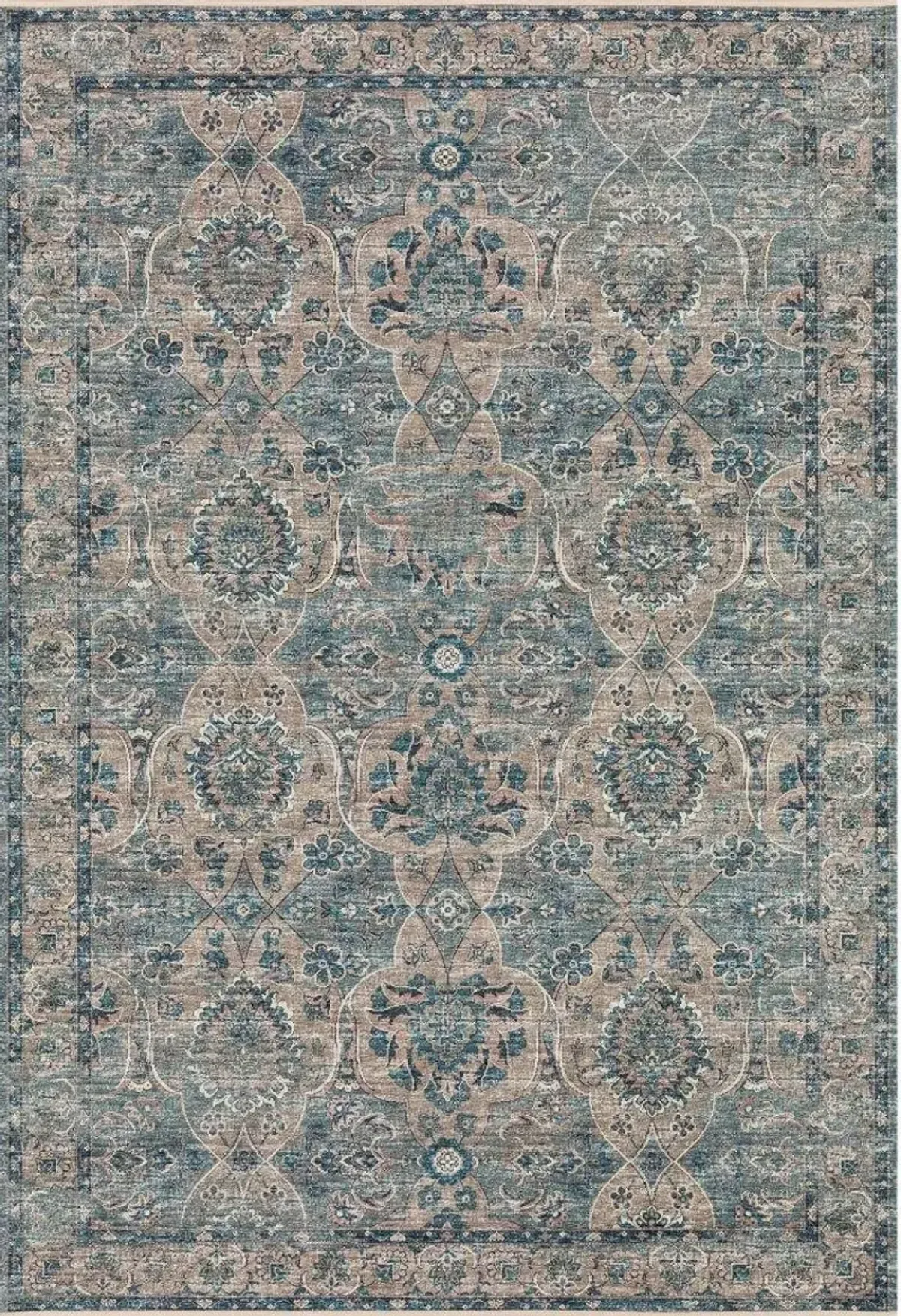 Dalyn Marbella Mineral Blue 5'X8' Area Rug