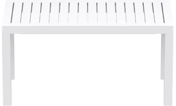 Compamia Ocean Rectangle Coffee Table White