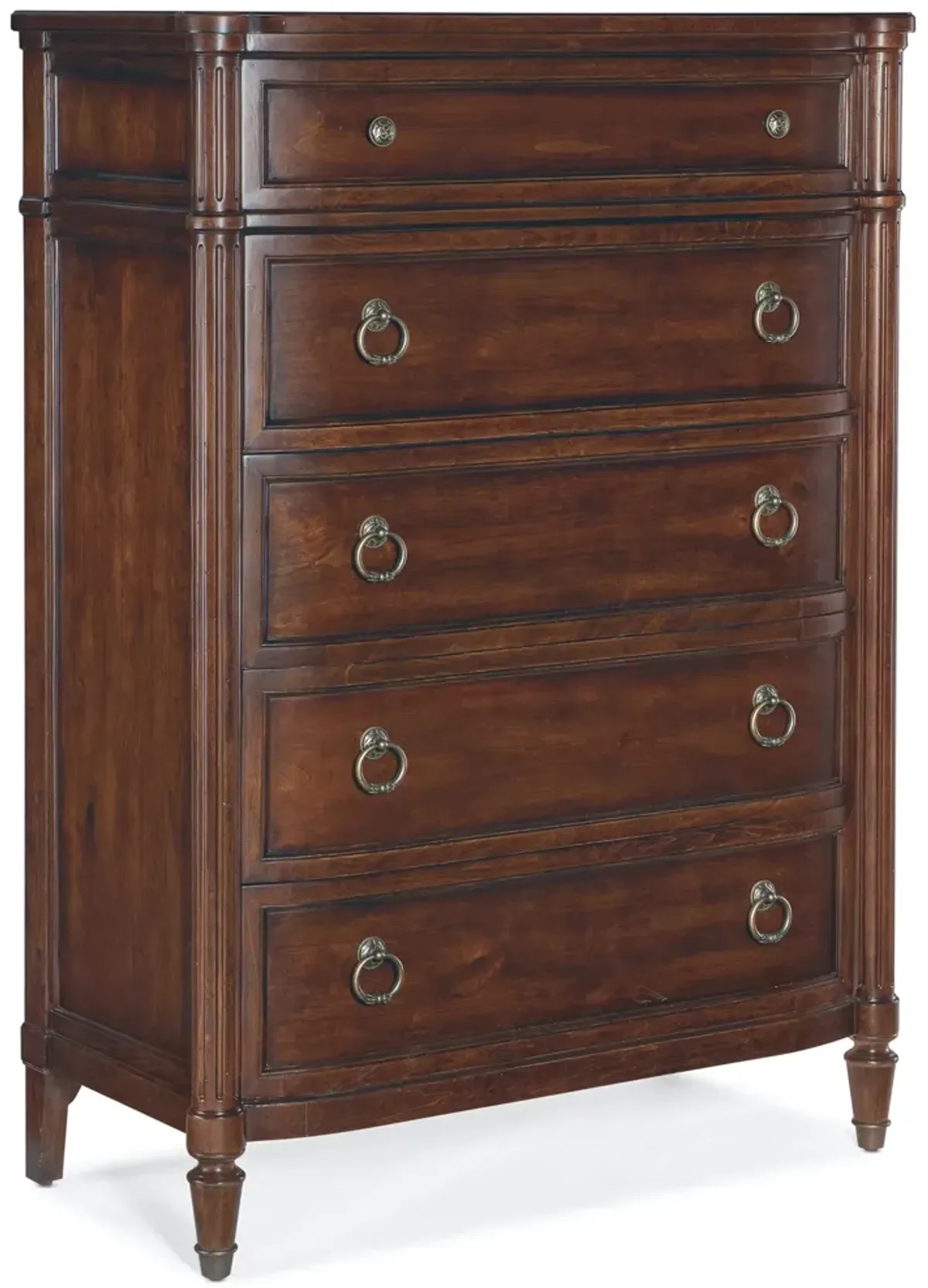 Hooker Furniture Charleston Brown 5-Drawer Chest