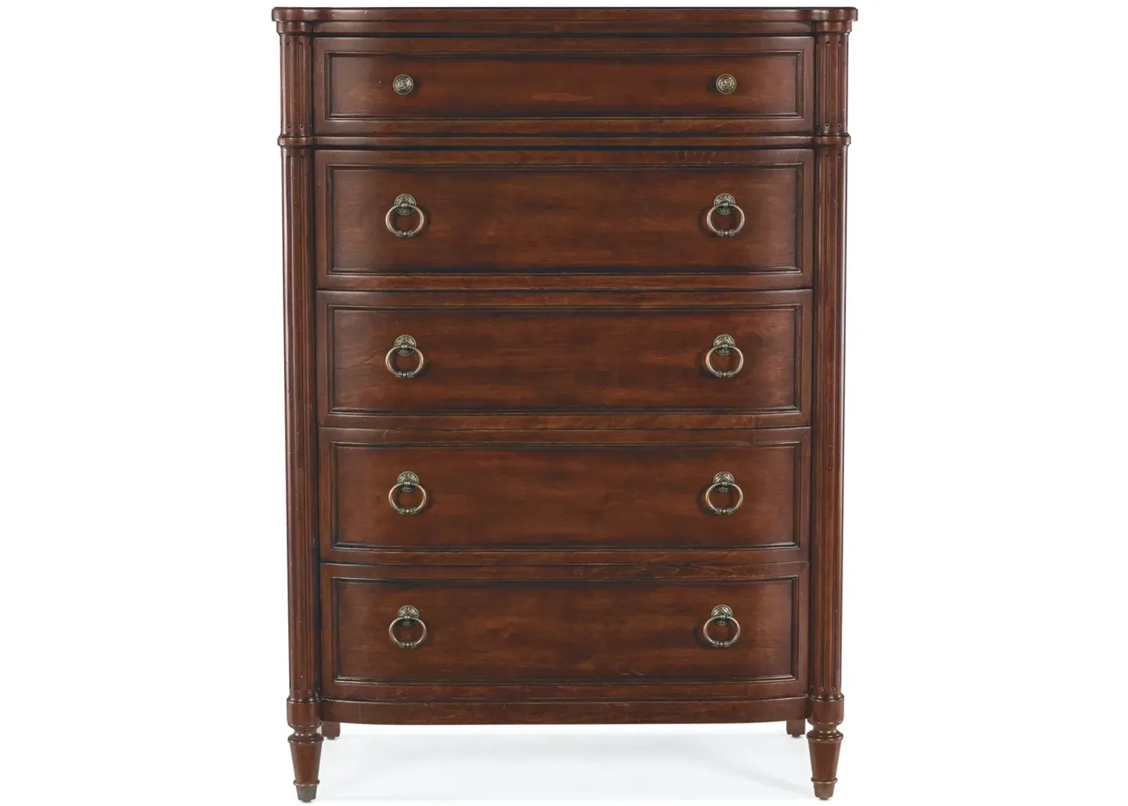 Hooker Furniture Charleston Brown 5-Drawer Chest