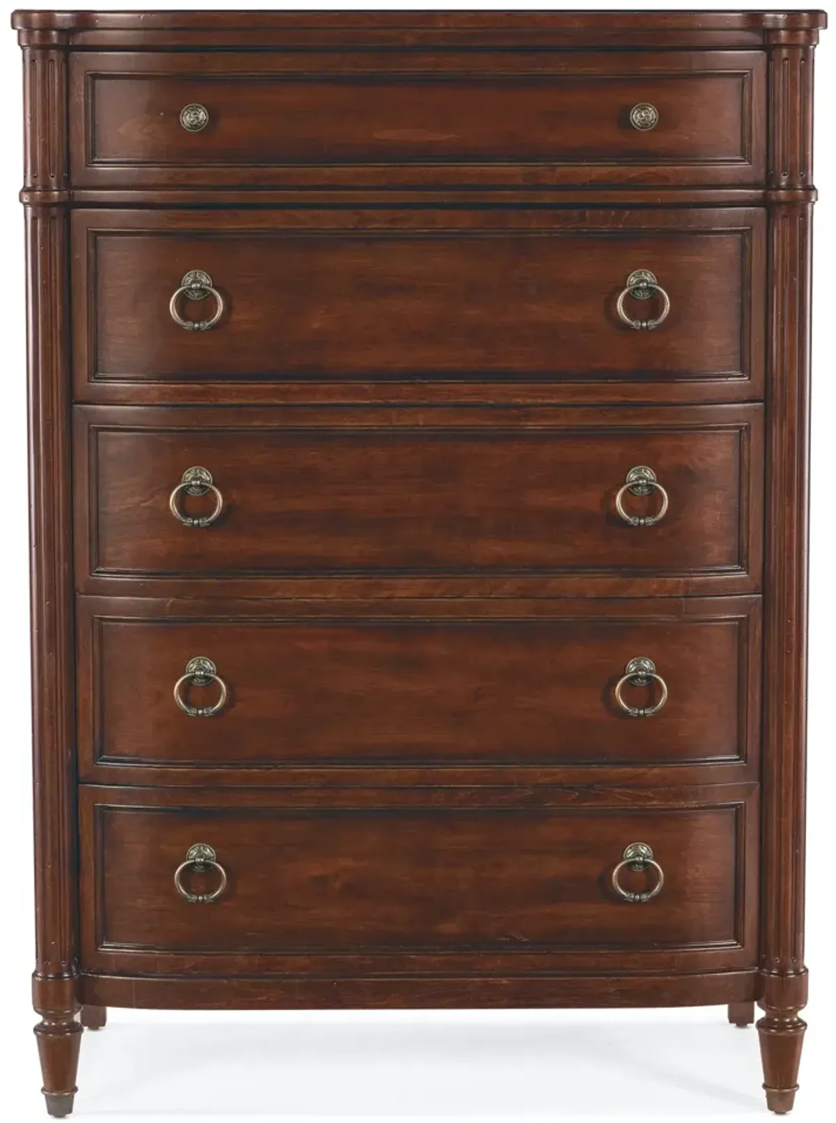 Hooker Furniture Charleston Brown 5-Drawer Chest