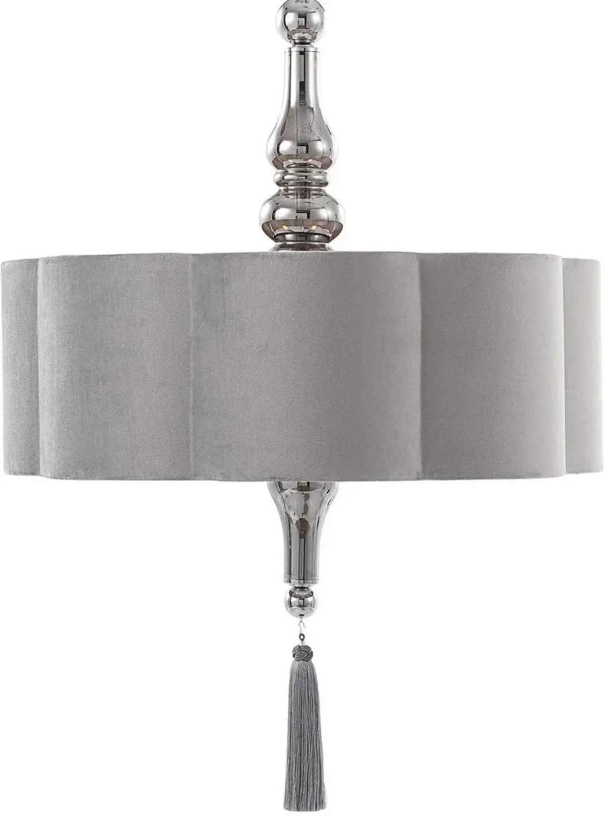 Uttermost Helena Chrome 4-Light Drum Pendant