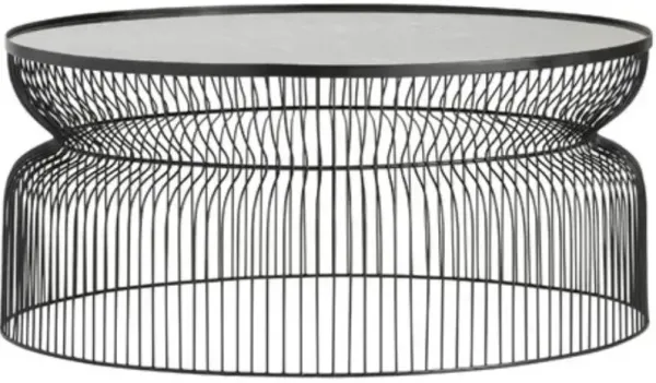 Crestview Montreal Black Cocktail Table