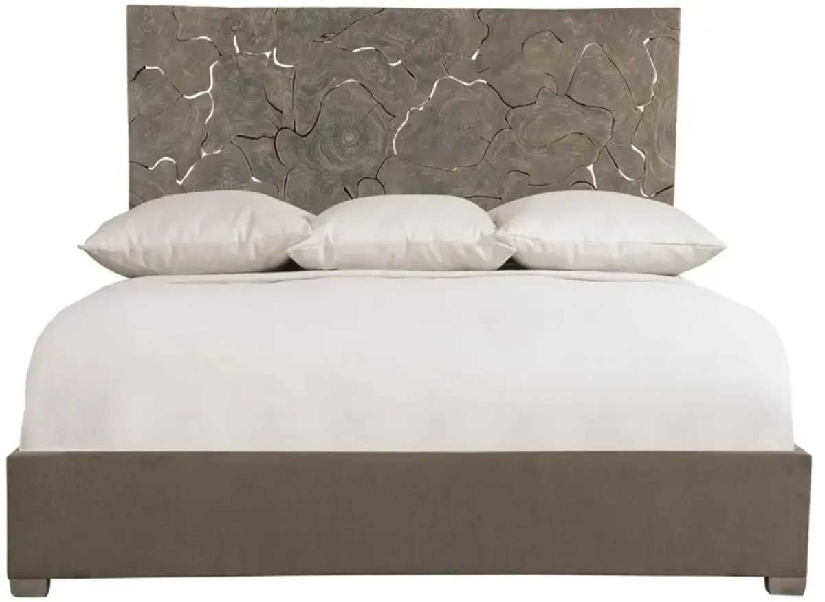 Bernhardt Calavaras Fabric Panel Bed King