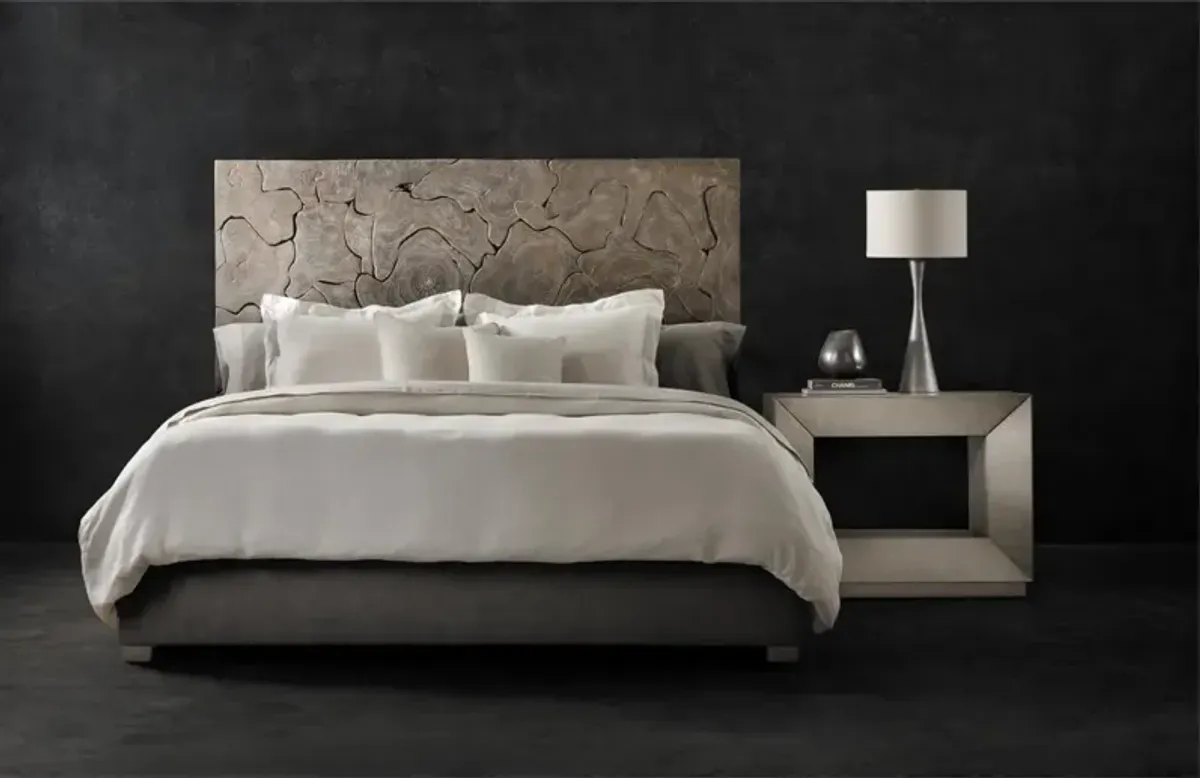 Bernhardt Calavaras Fabric Panel Bed King