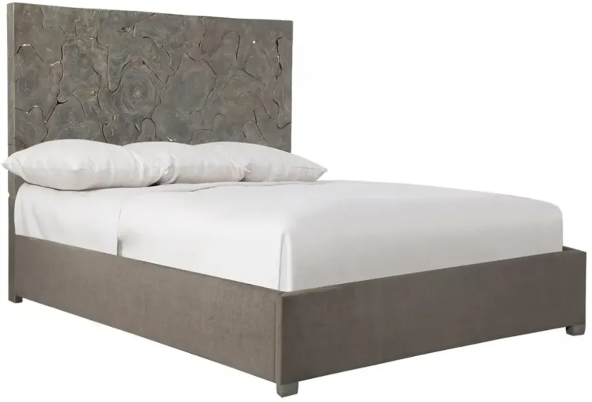 Bernhardt Calavaras Fabric Panel Bed King