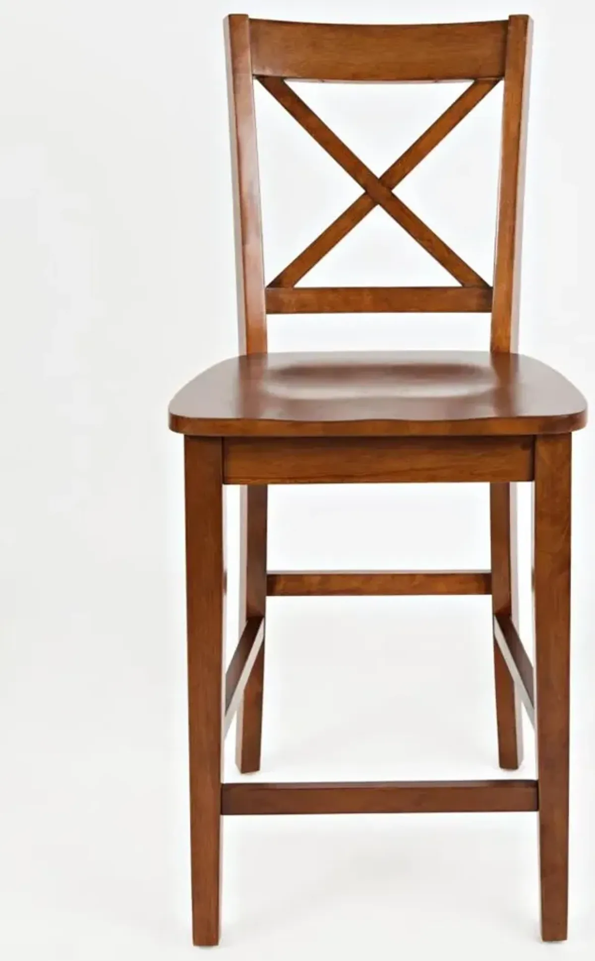 Jofran Simplicity X-Back Stool Caramel