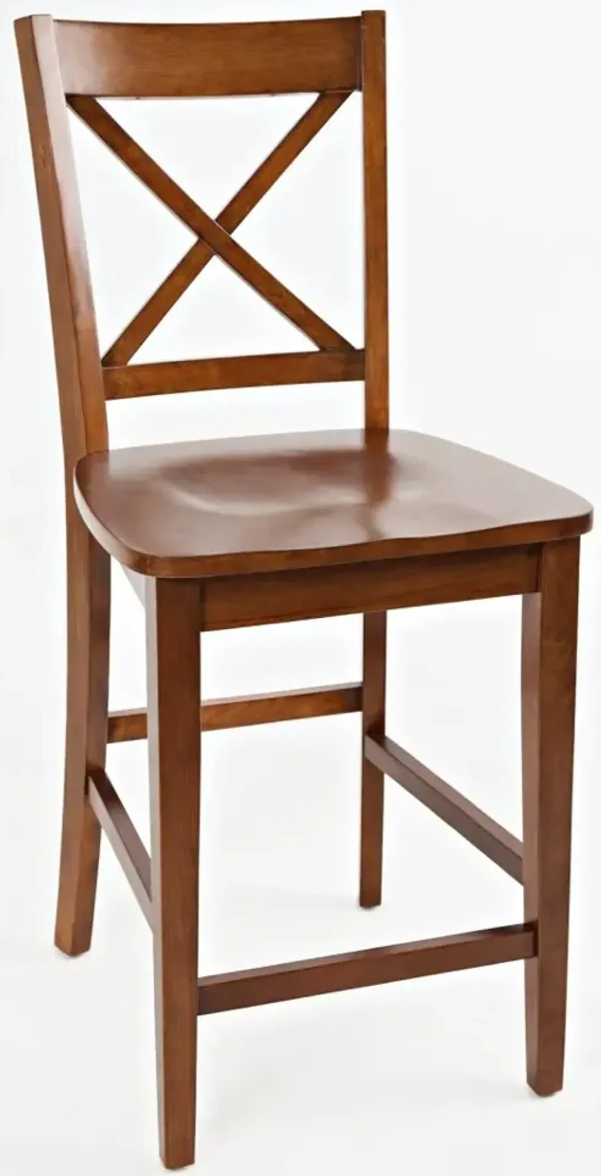 Jofran Simplicity X-Back Stool Caramel