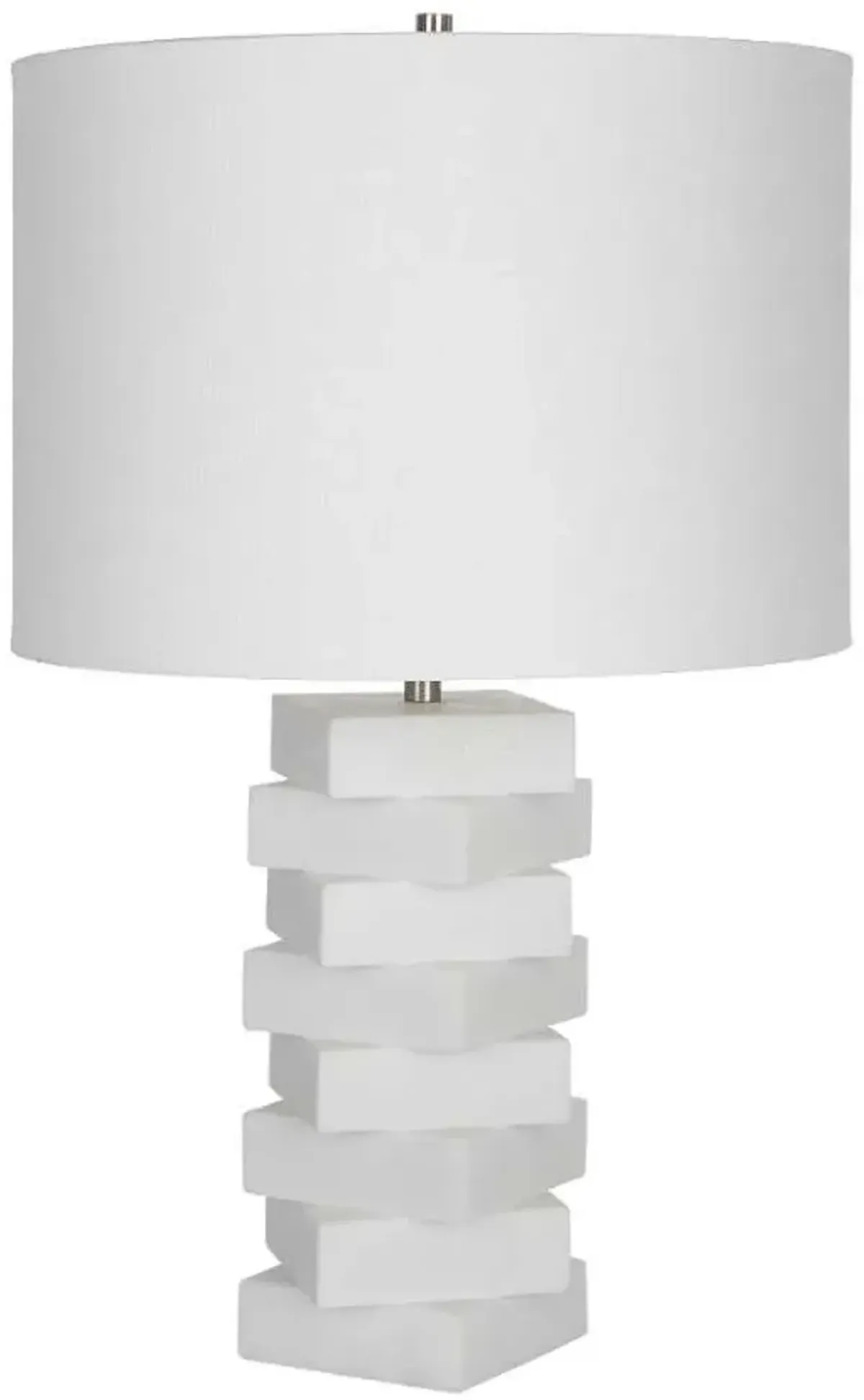 Uttermost Ascent White Table Lamp