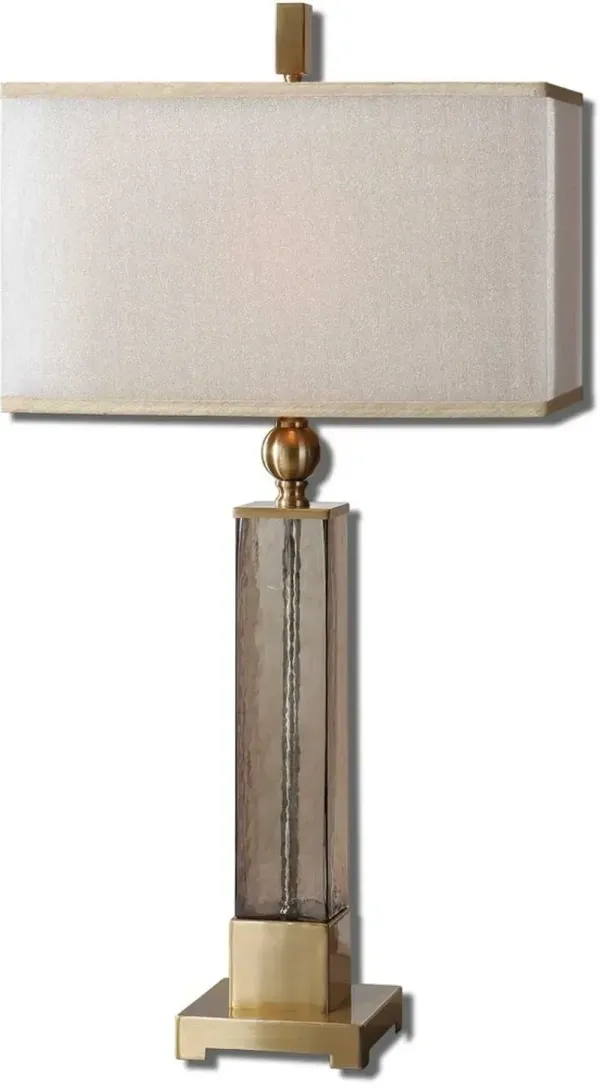 Uttermost Caecilia Light Amber Table Lamp