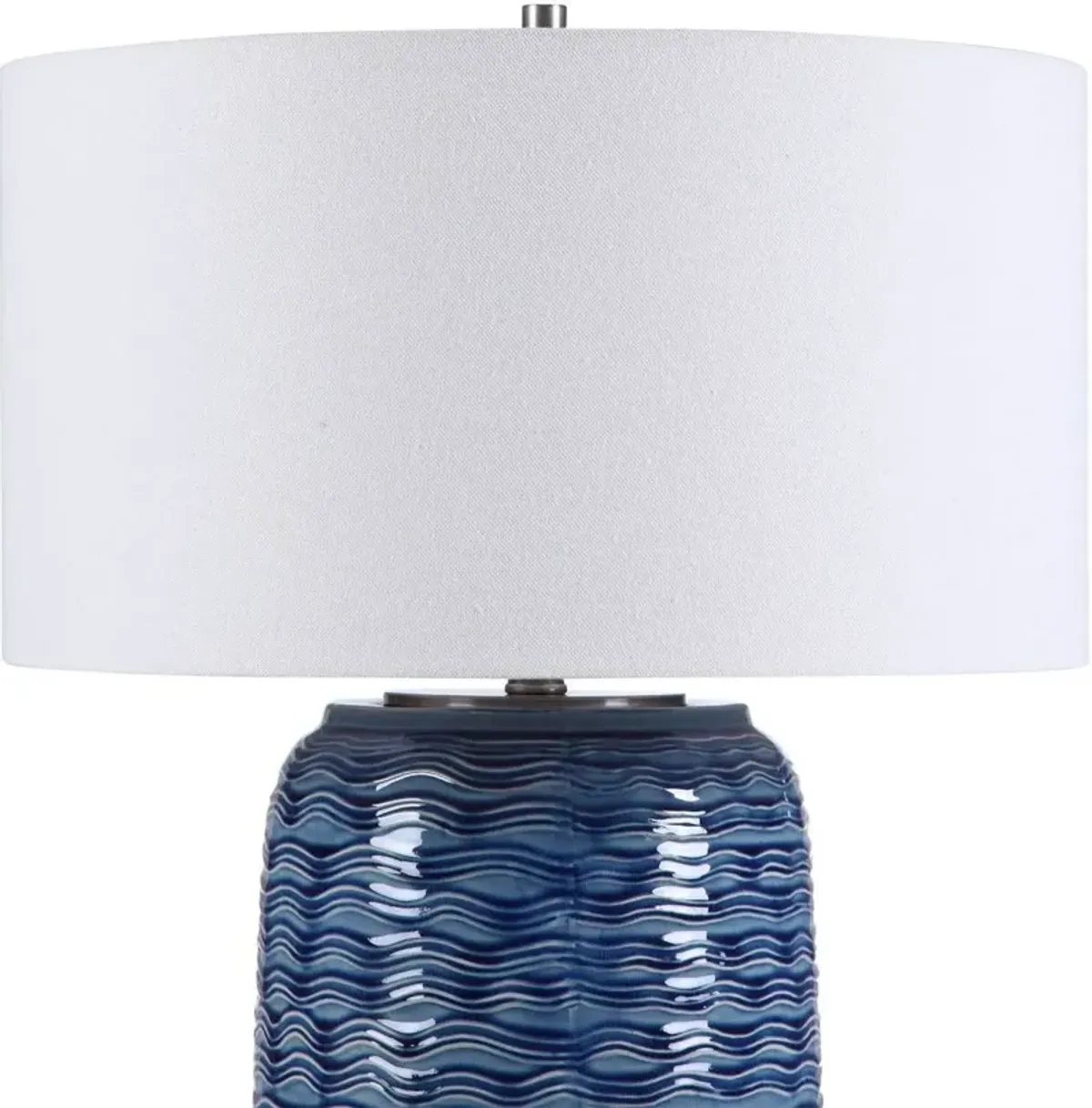 Uttermost Sedna Blue Table Lamp