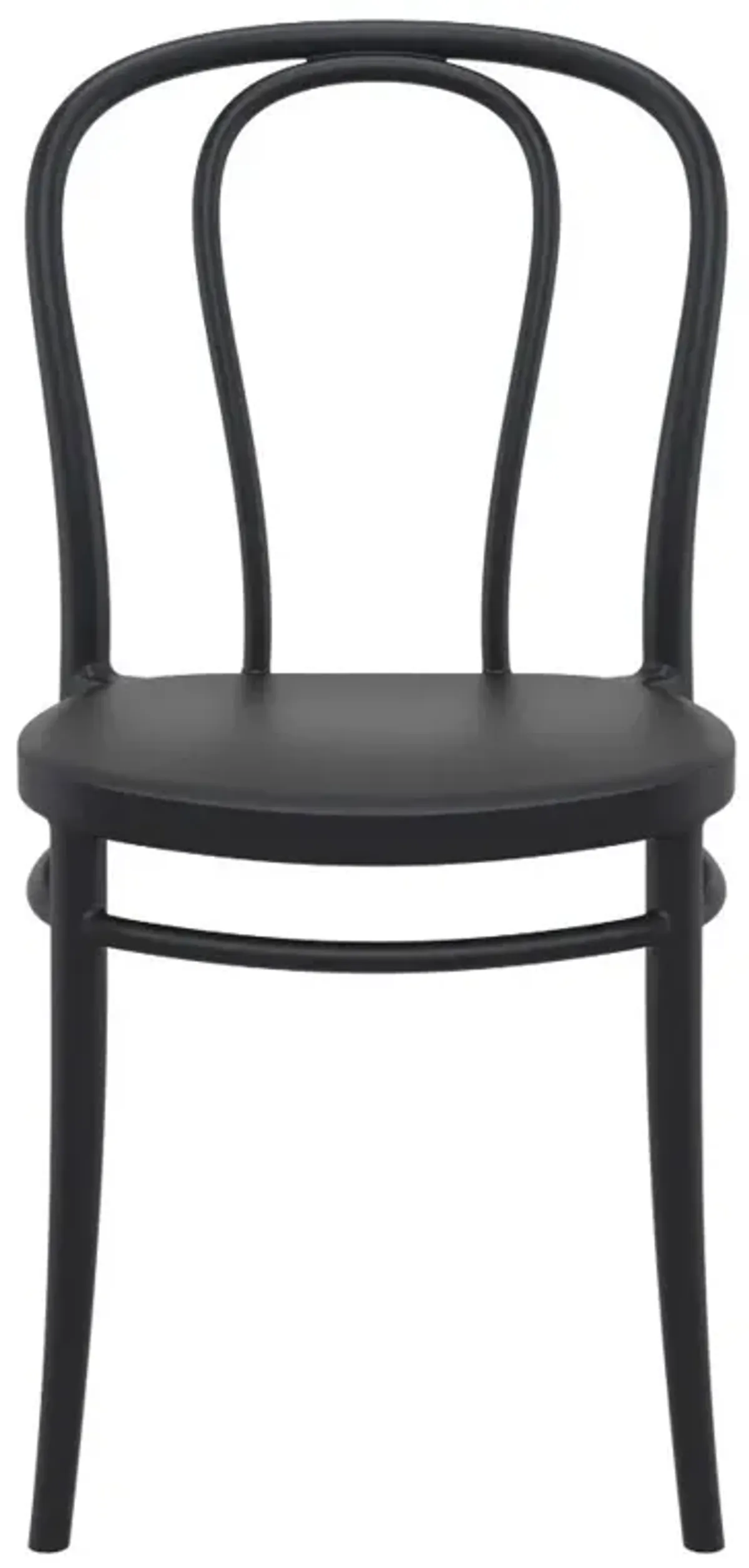 Compamia Victor Resin Outdoor Patio Chair Black