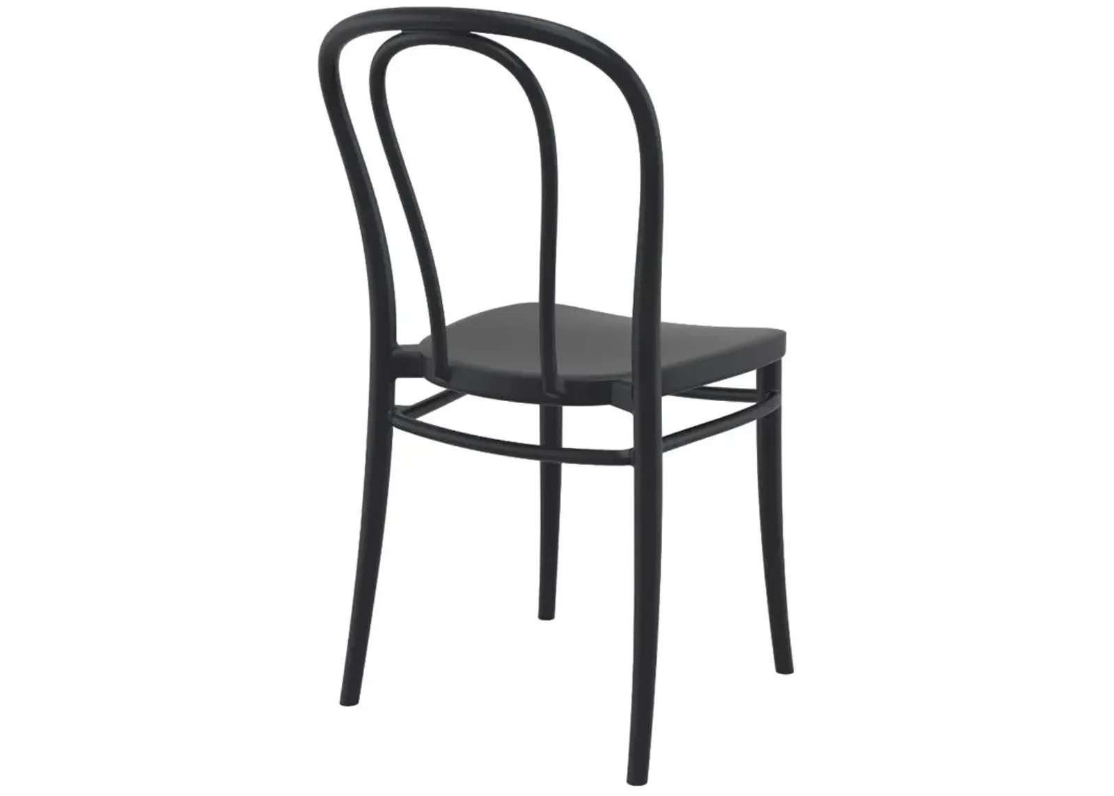 Compamia Victor Resin Outdoor Patio Chair Black