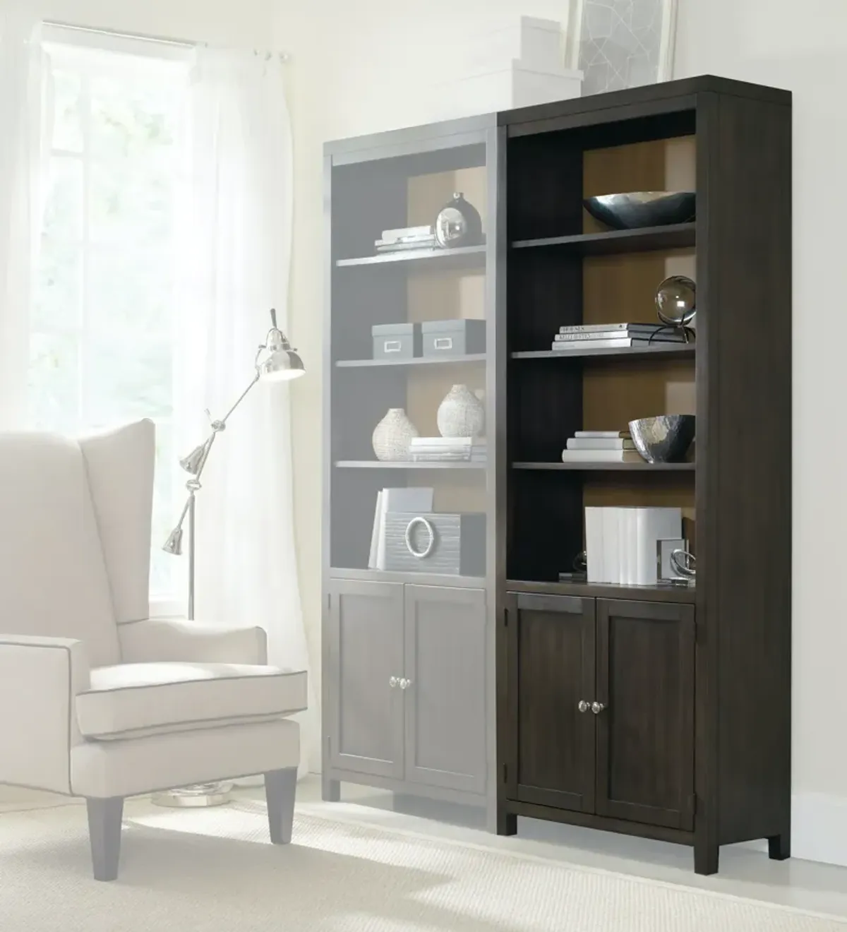 Hooker Furniture South Park Bunching Bookcase