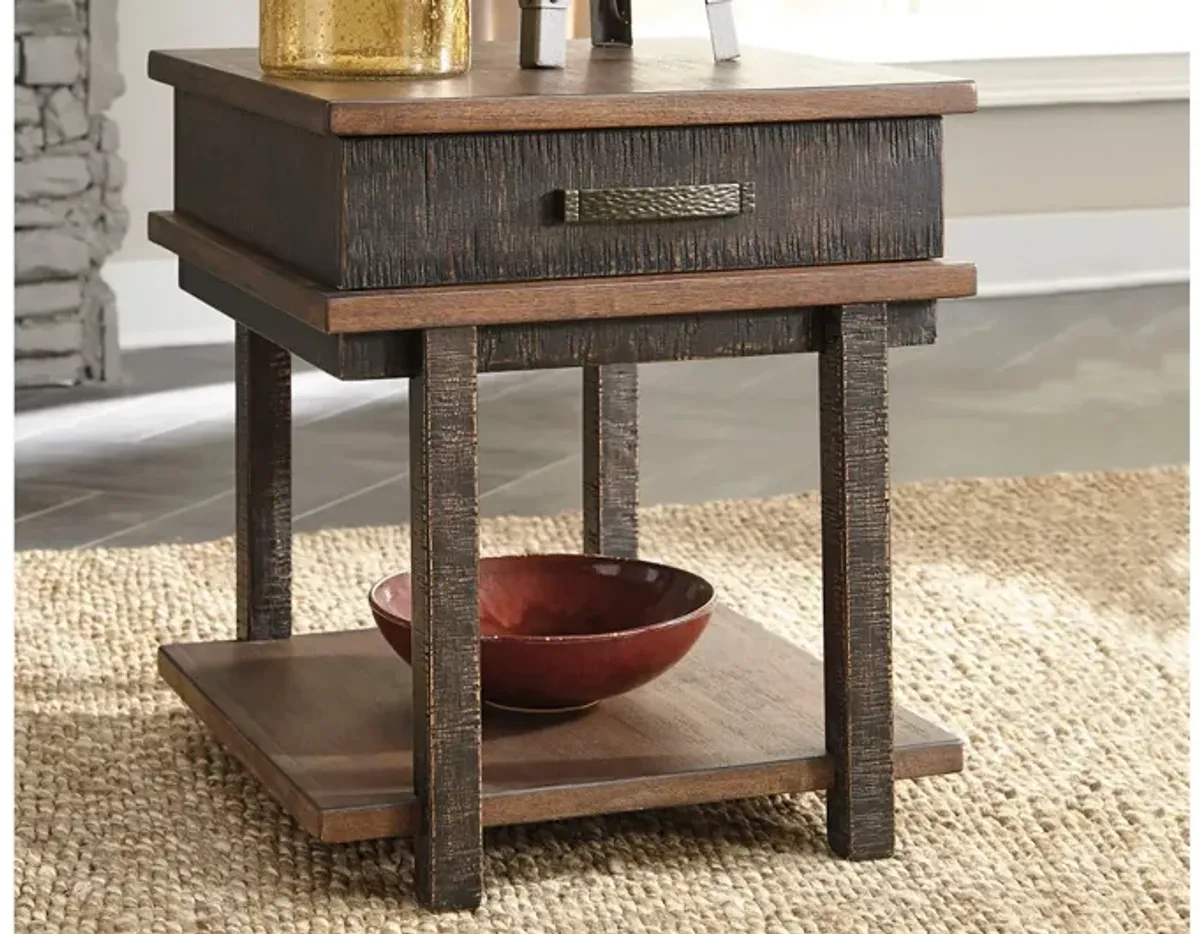 Ashley Stanah Two-Tone End Table