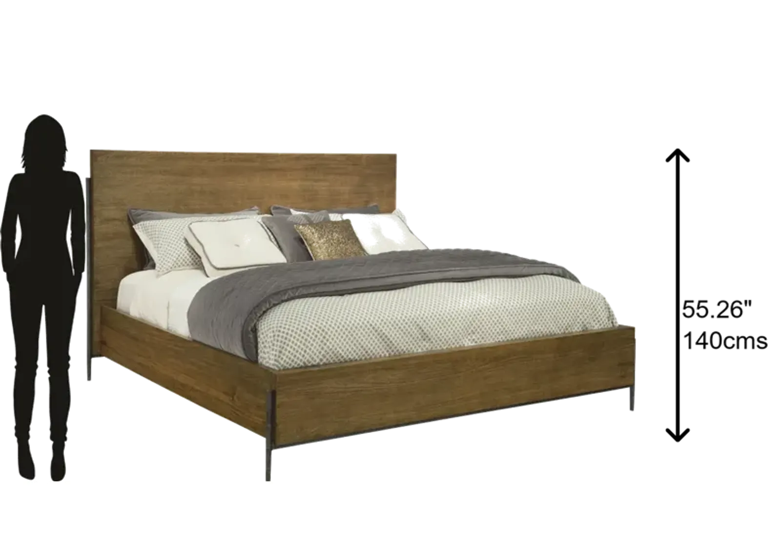 Hekman California King Panel Bed