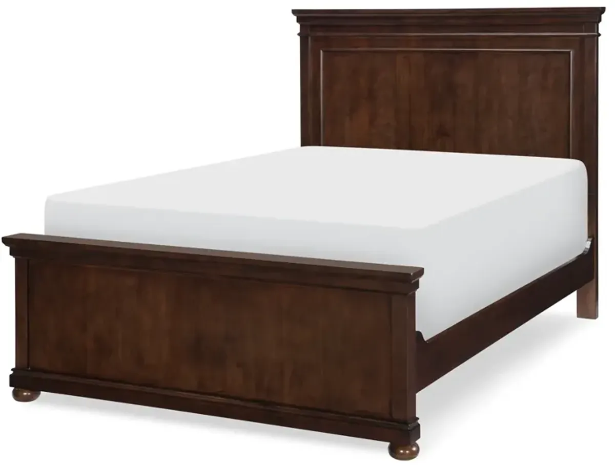 Legacy Classic Canterbury Cherry Panel Headboard Full Cherry Finish