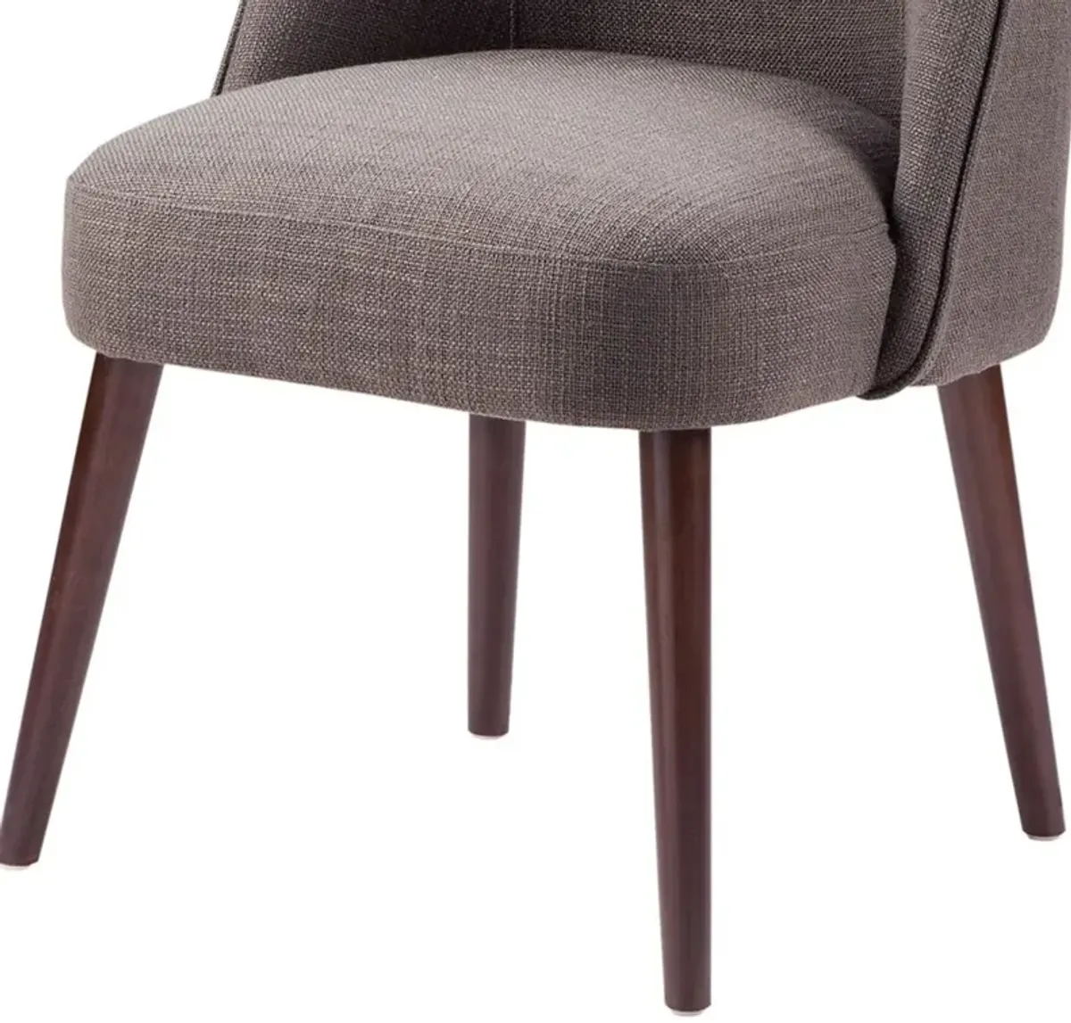 Olliix Madison Park Charcoal Bexley Rounded Back Dining Chair