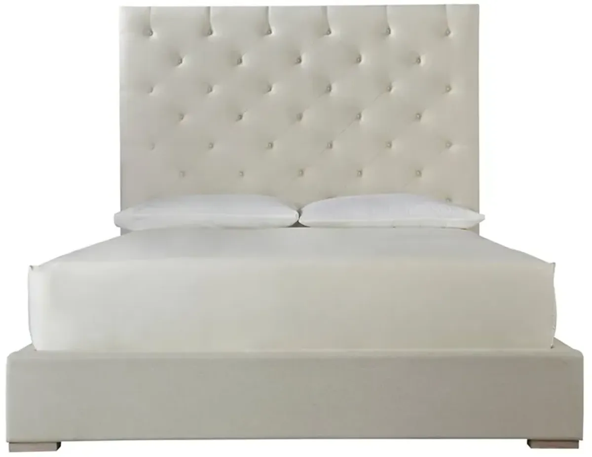 Universal Modern Brando Waltz/Quartz Upholstered King Bed