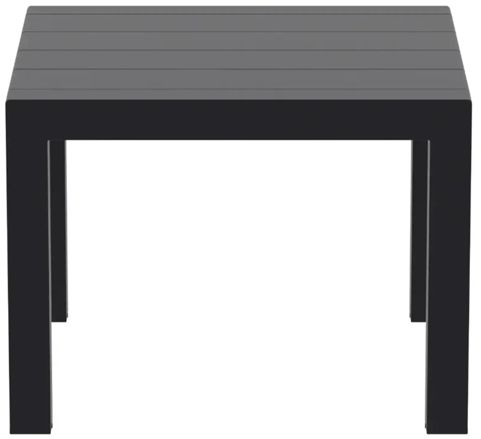 Compamia Resin Top Indoor- Outdoor Rectangular Dining Table in Black