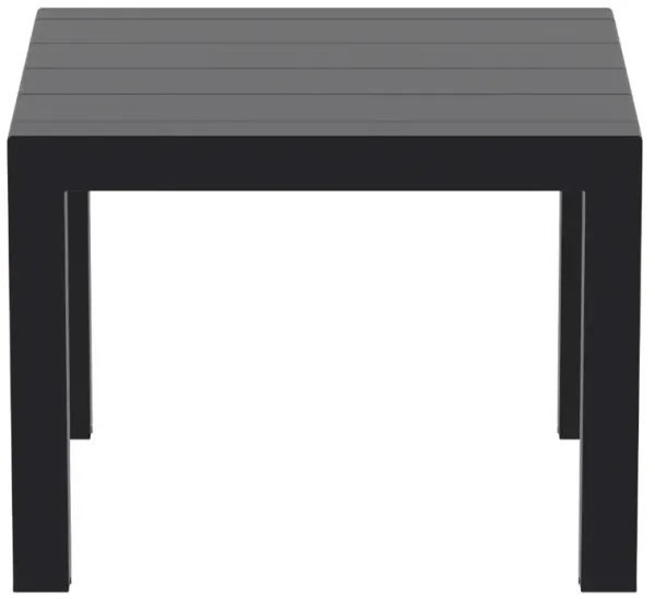 Compamia Resin Top Indoor- Outdoor Rectangular Dining Table in Black