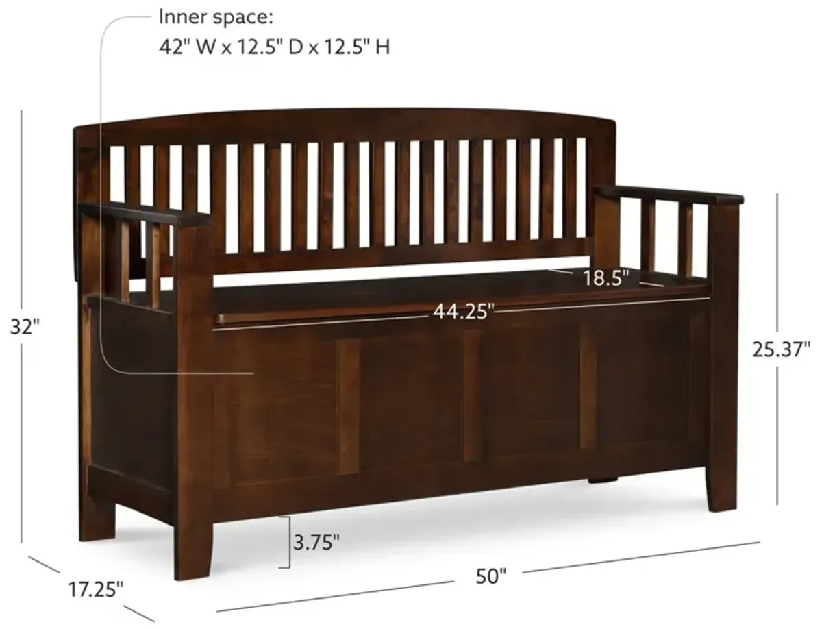 Linon Cynthia Storage Bench