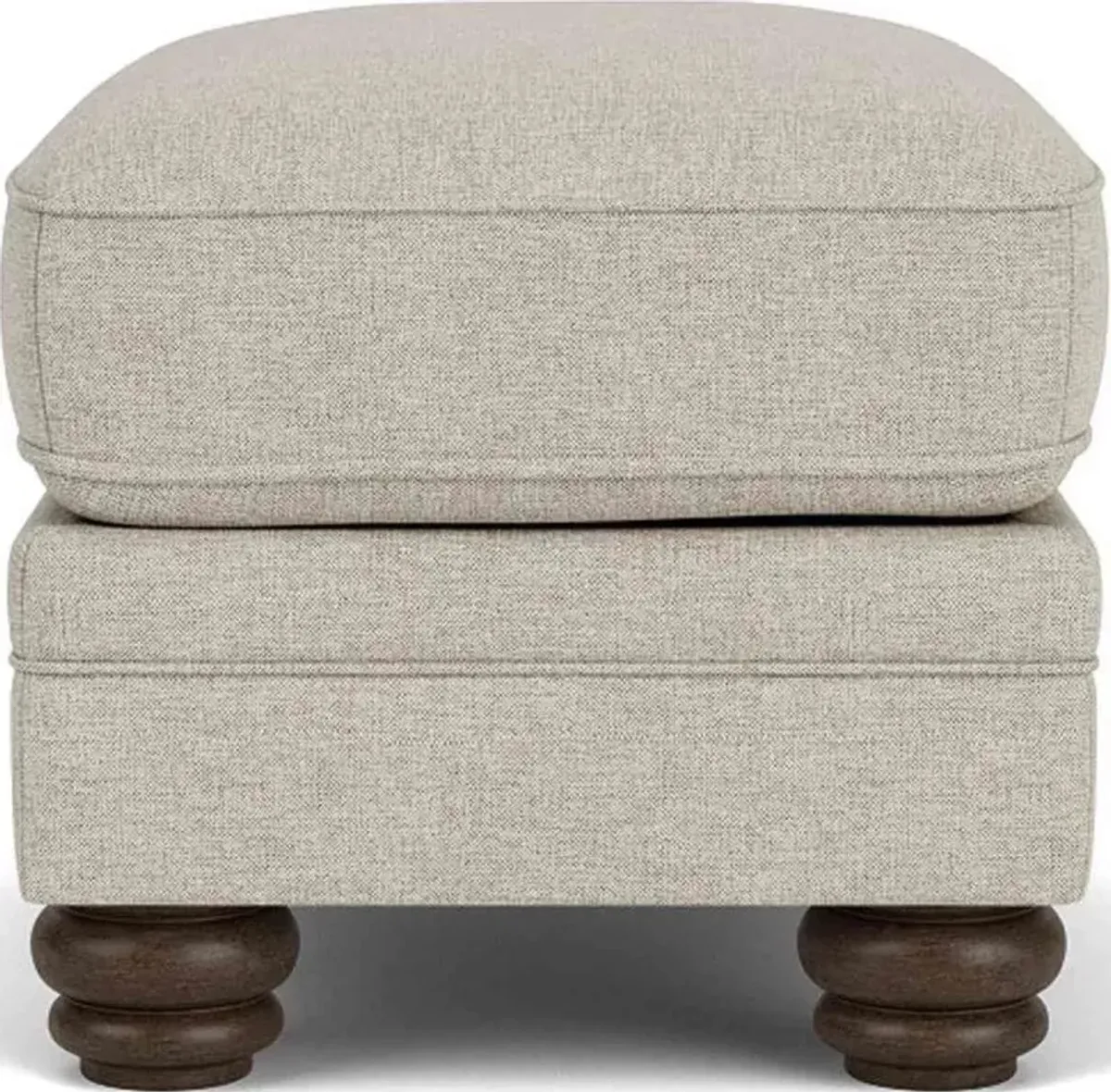 BEXLEY SILVER DRIFTWOOD OTTOMAN