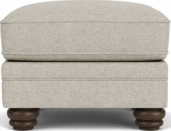 Flexsteel Bexley Silver Driftwood Ottoman