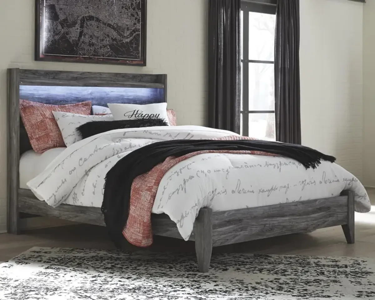 Ashley Baystorm Panel Bed Queen Gray