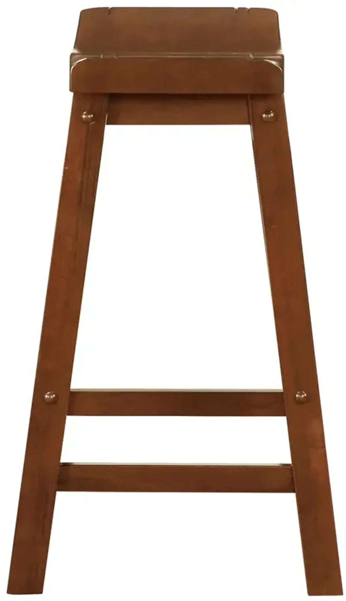 Coaster Durant Wood Backless Counter Stool Chestnut