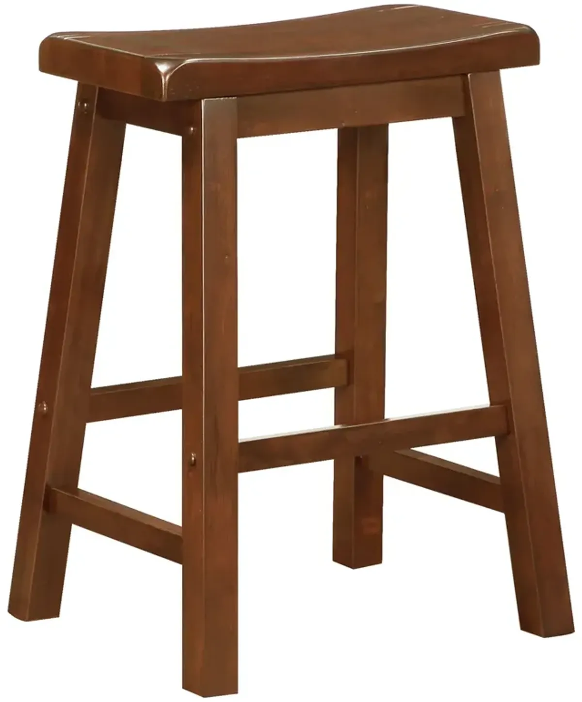 Coaster Durant Wood Backless Counter Stool Chestnut