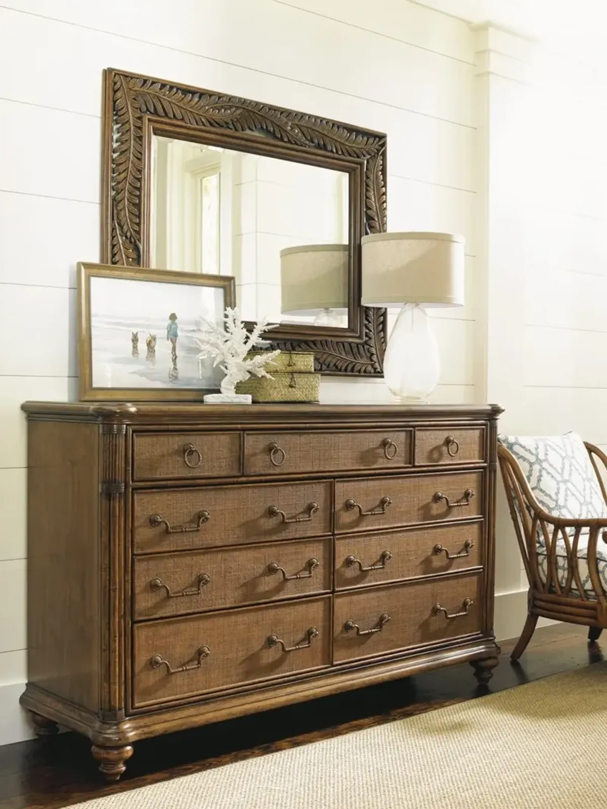 Tommy Bahama Home by Lexington Bali Hai Costa Sera Triple Dresser