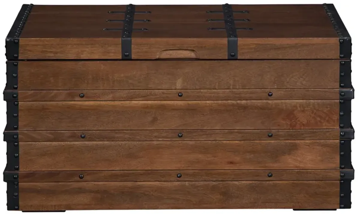 Ashley Kettleby Brown Storage Trunk