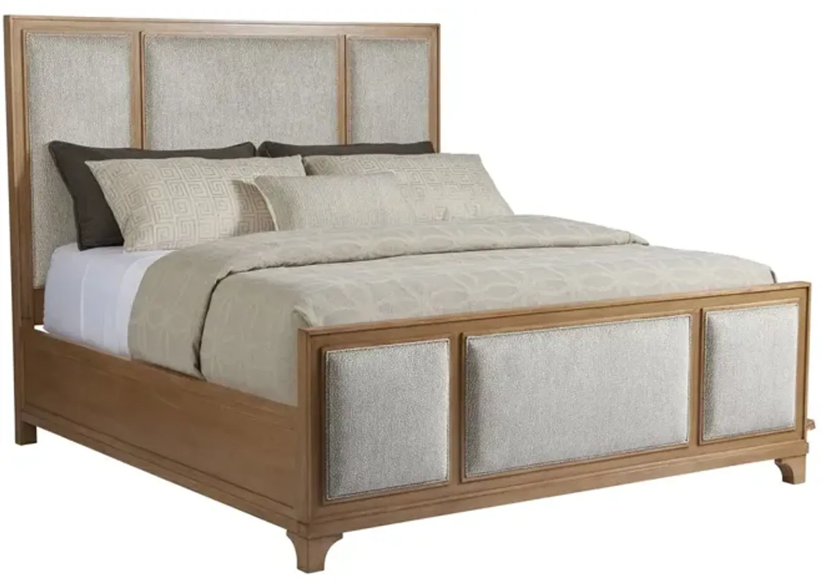 Barclay Butera by Lexington Newport Crystal Cove Bed Gray/Beige King