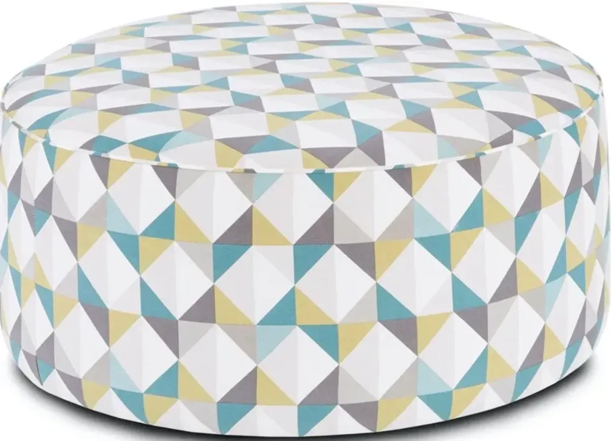 Fusion Tnt Nickel Denmark Caper Cocktail Ottoman