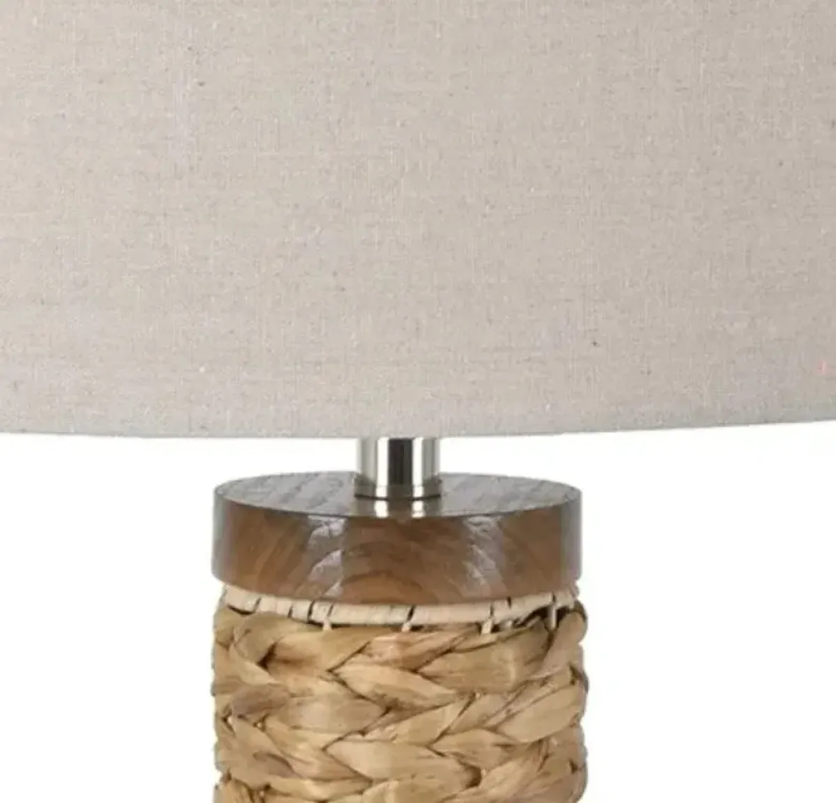 Crestview Captiva Bay Beige/Brown Table Lamp